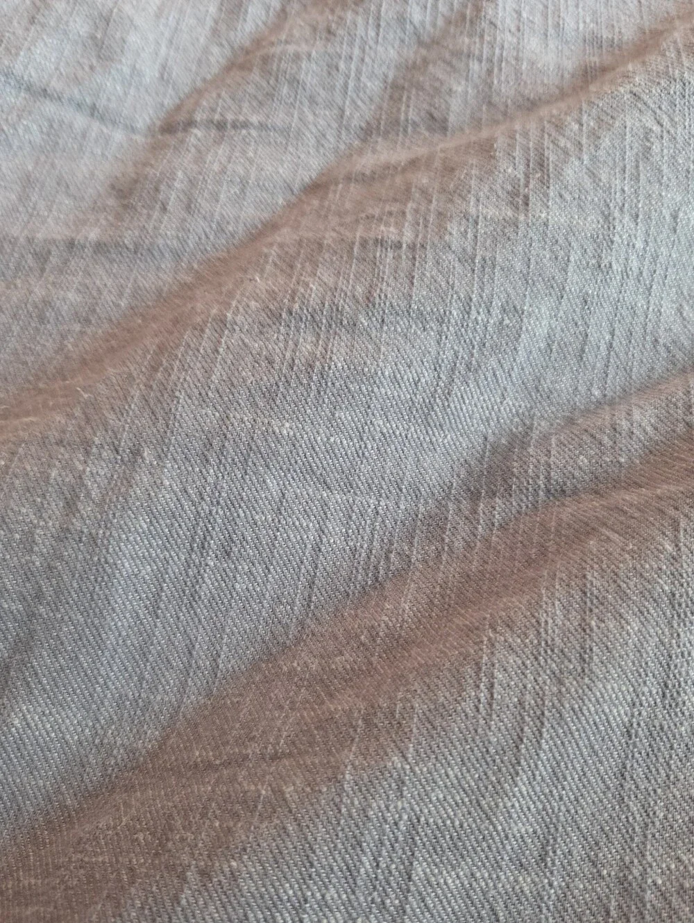 Pottery Barn Teen Reversible Soft Washed Linen-Look Bedding Full Queen Duvet